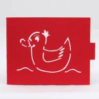 Geschenkkarte-Ente-rot